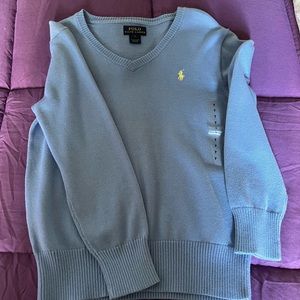 Kids Long sleeve Polo sweater